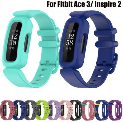 Armband für Fitbit ace 3/Inspire 2 Armbänder für Fitbit Inspire / HR / ace2 Band Silikon Sport Ersatz Armband Armband