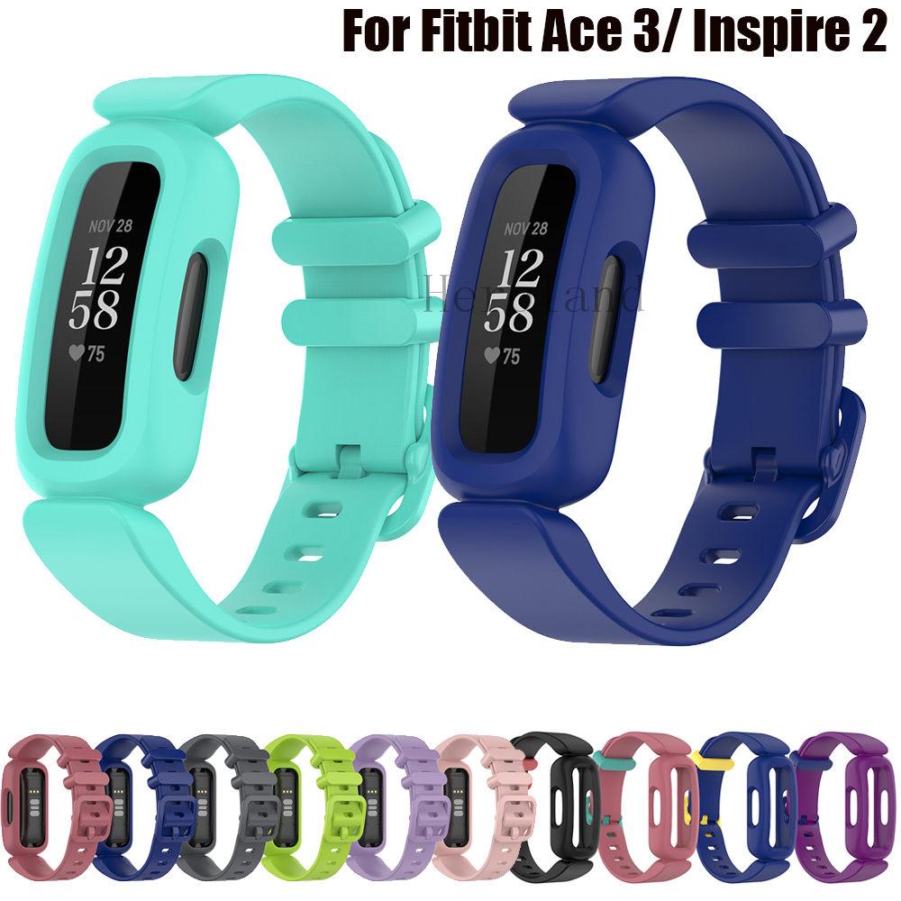 Řemínek pro Fitbit ace 3/Inspire 2 Náramky pro Fitbit Inspire / HR / ace2 Pásek Silikonový Sportovní Náhradní Náramek