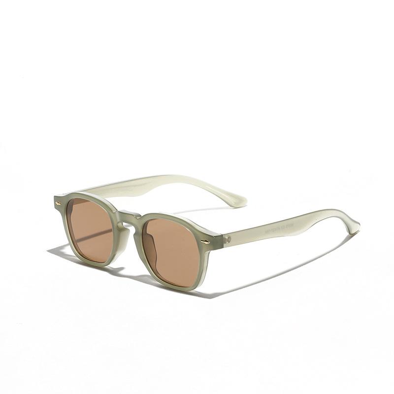 Sunglasses Men'S Trend Olive Green Glasses Ins Xiaohongshu Sunglasses Women