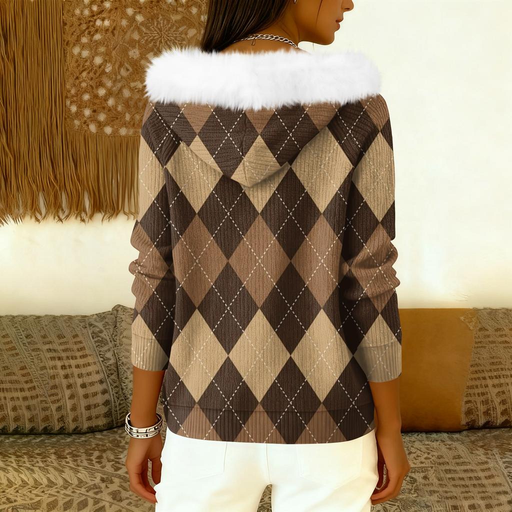 Women's Coat Long Sleeved Hooded Winter Warm Coat Jacket