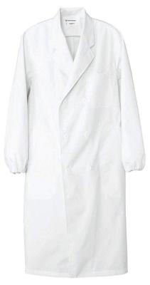 Casaco Médico Antibacteriano Seven Uniform AA0115-8, Masculino, Manga Comprida, Branco, Tamanho M