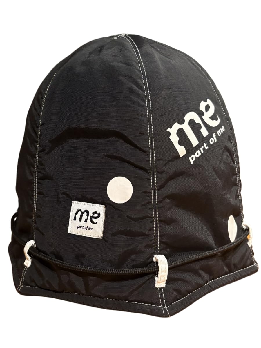 

[Часть меня] Шапка для сауны, на кулиске, двусторонняя, черная