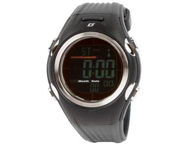 ALIAS Watch Radio Solar Digital Dash Multifunctional Black ADWW18108RCSOL-04 NEW