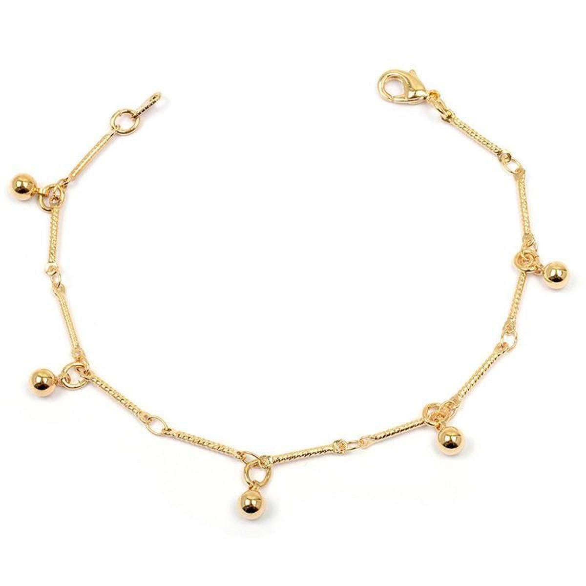 

Les Trésors De Lily [M8871] - Позолоченный браслет Billes - 3 мм