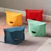 Compact Folding Plastic Stool for BBQ, Picnic, Camping, and Painting