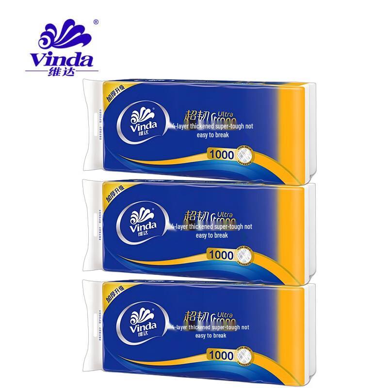 Vinda Super Tough 4-Ply Toilet Paper