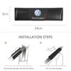 For VOLKSWAGEN VW Car Seat Belt Cover Shoulder Protector Pad for Volkswagen Polo Golf Touareg Passat B5 Touran Beetle Tiguan Sag