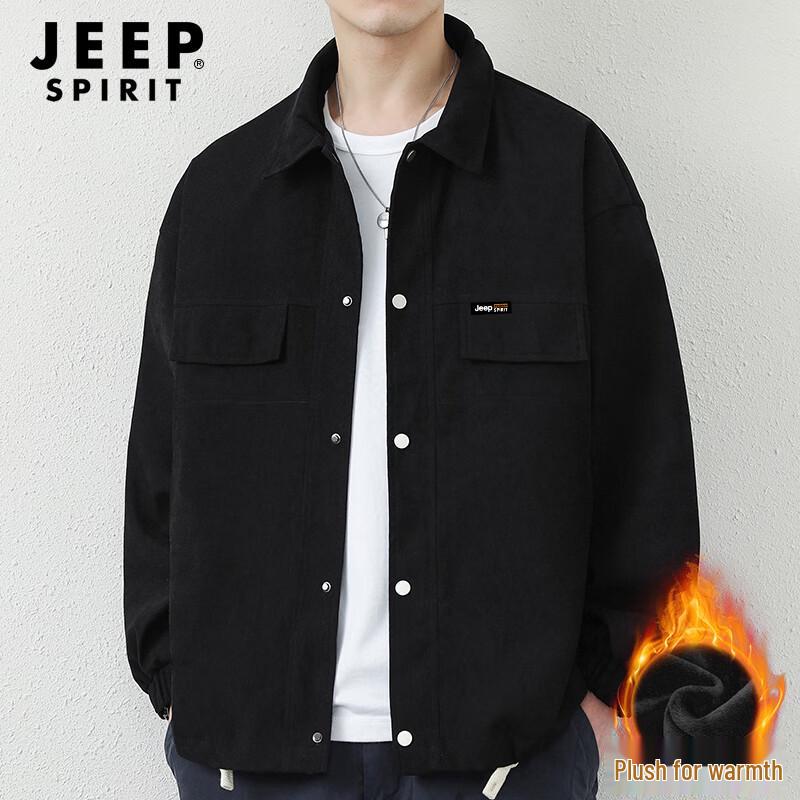 JEEP SPIRIT Herren Winddichte Freizeitjacke