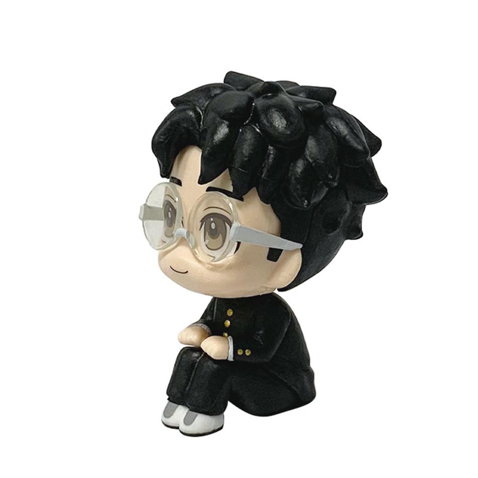 9Cm -Anime Figurine Highway Granny Ayase Momo Okarun Cute Q Edition Action Figurine Model Statue Car Decoration Doll Plaything Fans Gifts