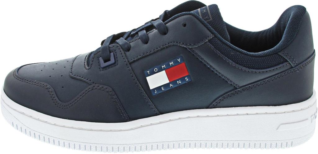 Tommy Hilfiger Retro Essential Leather Basketball Trainers