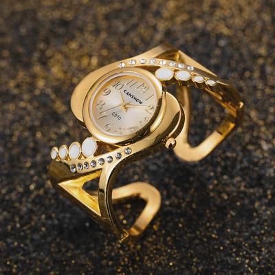 Luxury Women's Bangle Wrist Watch Ladies Elegant Quartz Watch Female Rhinestone Fashion Clock Girls Bracelet Watch Saati Relojes