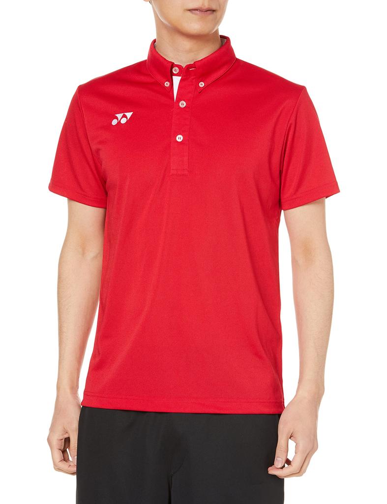 YONEX Short Sleeve Game Shirt Sunset Red XO (Fit Style) (496)