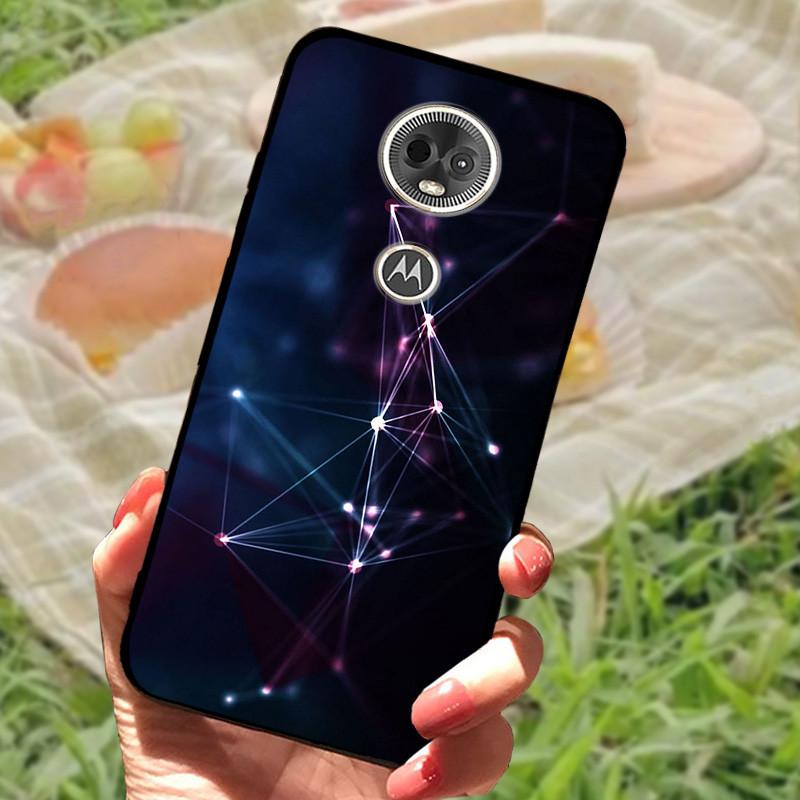 Etui Silikonowe Miękkie Odporne na Wstrząsy TPU Tylna Pokrywa dla Motorola Moto E5 / E5 Play EU / E5Plus / E5 Plus Capa E5Play E 5 Marmur