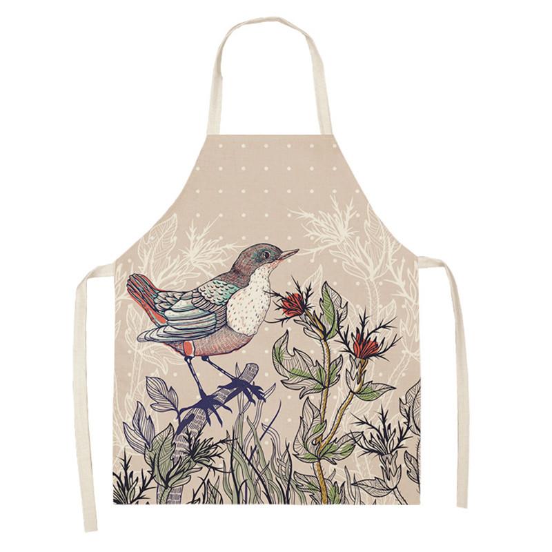 Barista Bird Print Home Kitchen Aprons Womens Kitchen Aprons Master Aprons Kitchen Baking Aprons