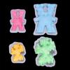Fondant Silicone Mold Funny Little Monsters Cake Decoration Baking Chocolate Aromatherapys Gypsum Candle Mold