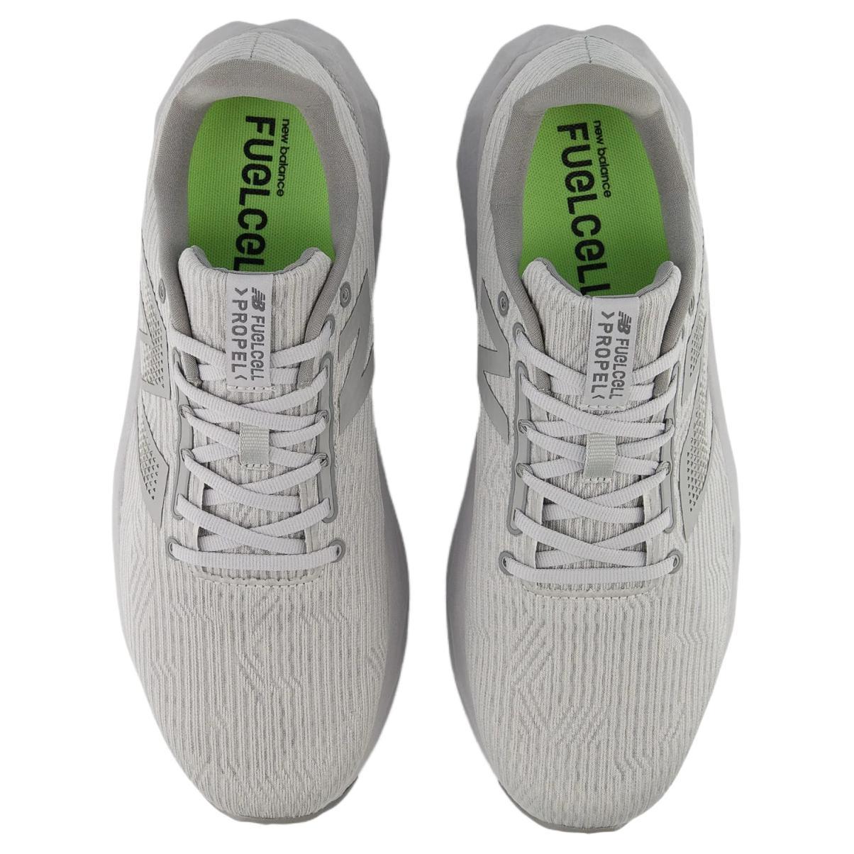 New Balance Fuelcell Propel v5 Raincloud Shadow Серые мужские кроссовки Castlerock — фото 3