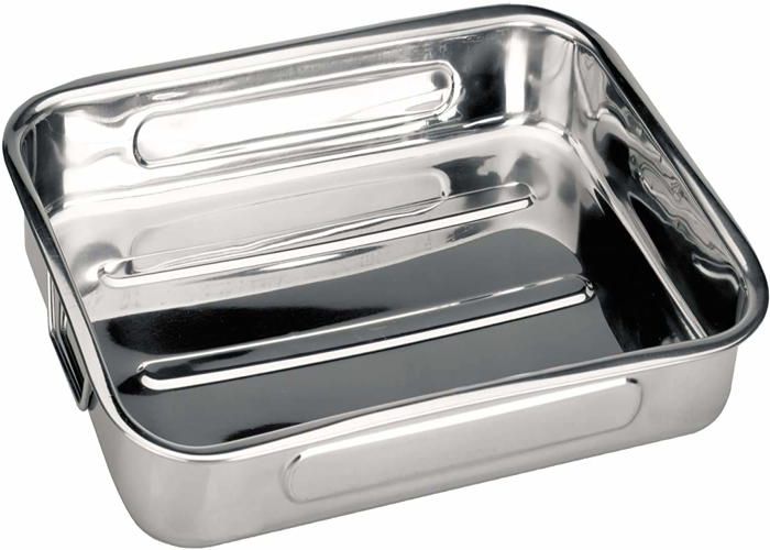 Baking Dish - Oniel - Localization_B08834WSYL - Stainless Steel - 30 X 20 Cm - Resistant Up To 250°C