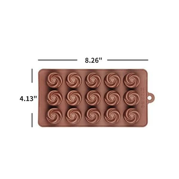 Silicone Molds for Chocolate Non-Stick Chocolate Candy Butter Molds Silicone Chocolate Mold for Delicious Chocolates Baking Tool