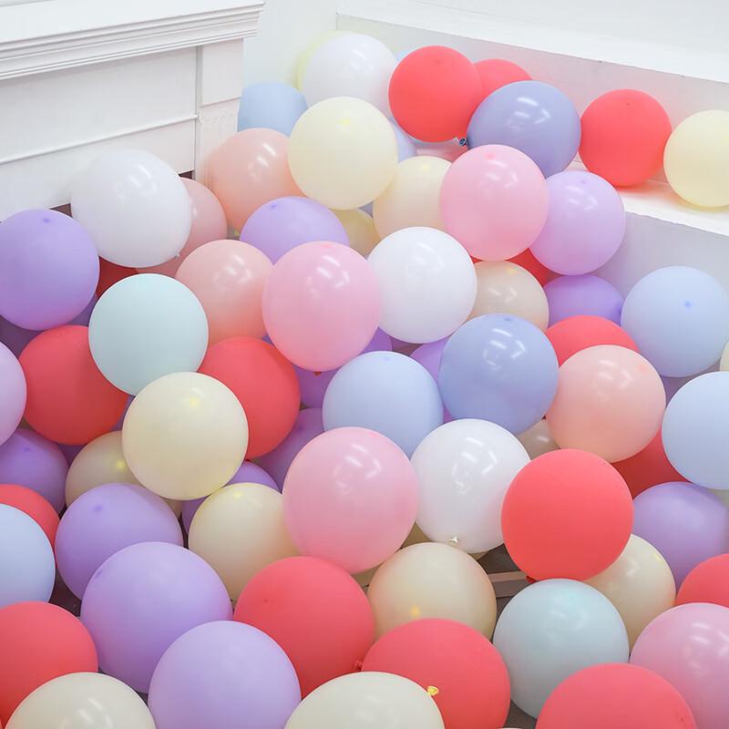 Thickened Macaron Round Latex Balloons