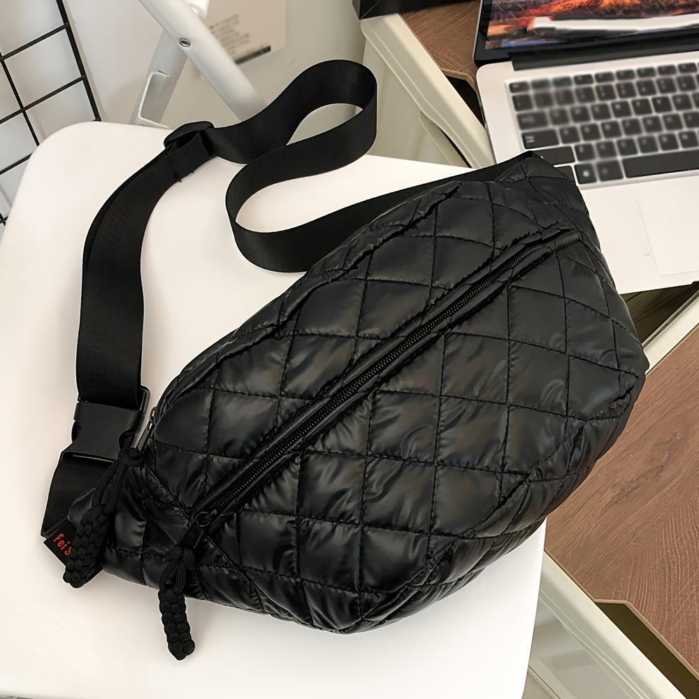 

Casual Chest Bag, Men s Crossbody Bag, Simple Single Shoulder Backpack, Sports Style, Casual Waist Bag, Multifunctial чёрный
