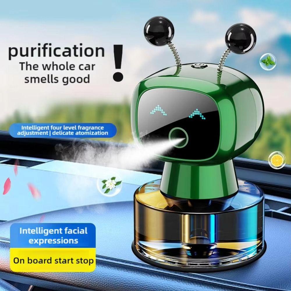 5 Colors Car Aroma Diffuser Plastic Adjustable Intelligent Diffuser  Car Ornaments