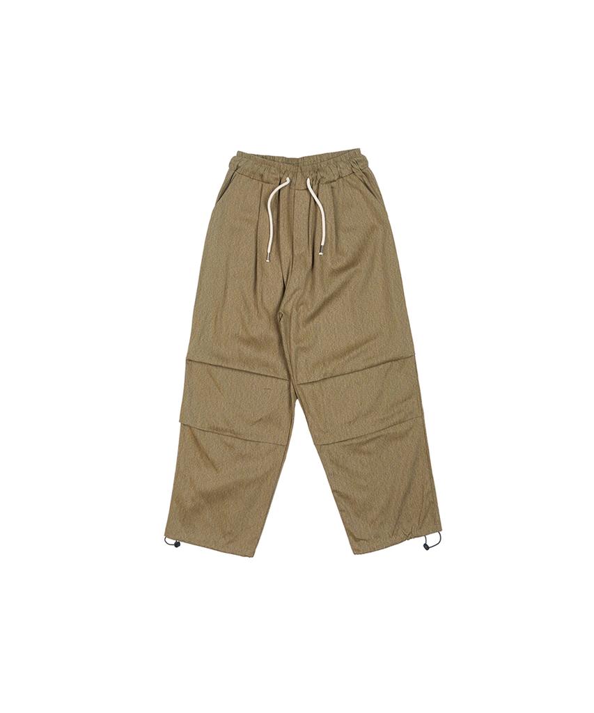 DOUBLE JD Washed Wide Pants (Beige)