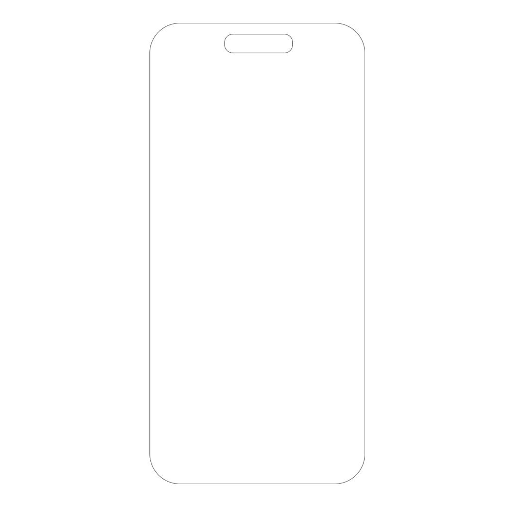 For iPhone 16 Pro Screen Protector HD Clear Cell Phone Screen Soft PET Film