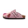 black cute garden suede platform clog for men women's sandals summer