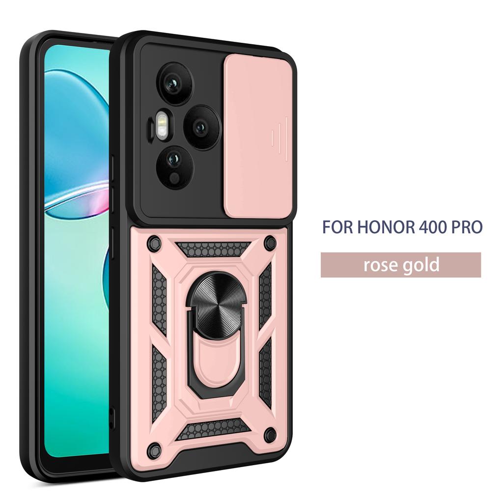 For Honor 400 Armored Protective Shell With Magnetic Ring For Honor 400 Lite 400 Pro Phone Case With Camera Protection