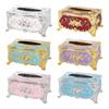 Antique Tissue Box Cover Napkin Storage Box Car Tissue Box Tissue Box Holder for Office Wine Cabinet Bathroom Restaurant Cafe