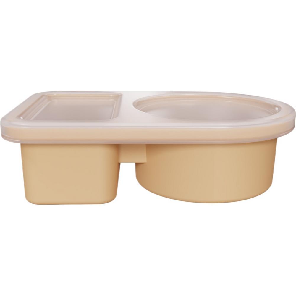 Silikon-Tauchbox Wiederverwendbare Snackbehälter mit Deckeln Silikon-Kinder-Lebensmittelaufbewahrungsbehälter Lunchbox Salatdressing Picknick