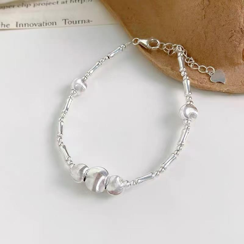 

Бамбуковый матовый браслет из бусин «Кошачий глаз» Женский дизайн Усовершенствованный лазерный браслет из бусин Браслет Ювелирные изделия