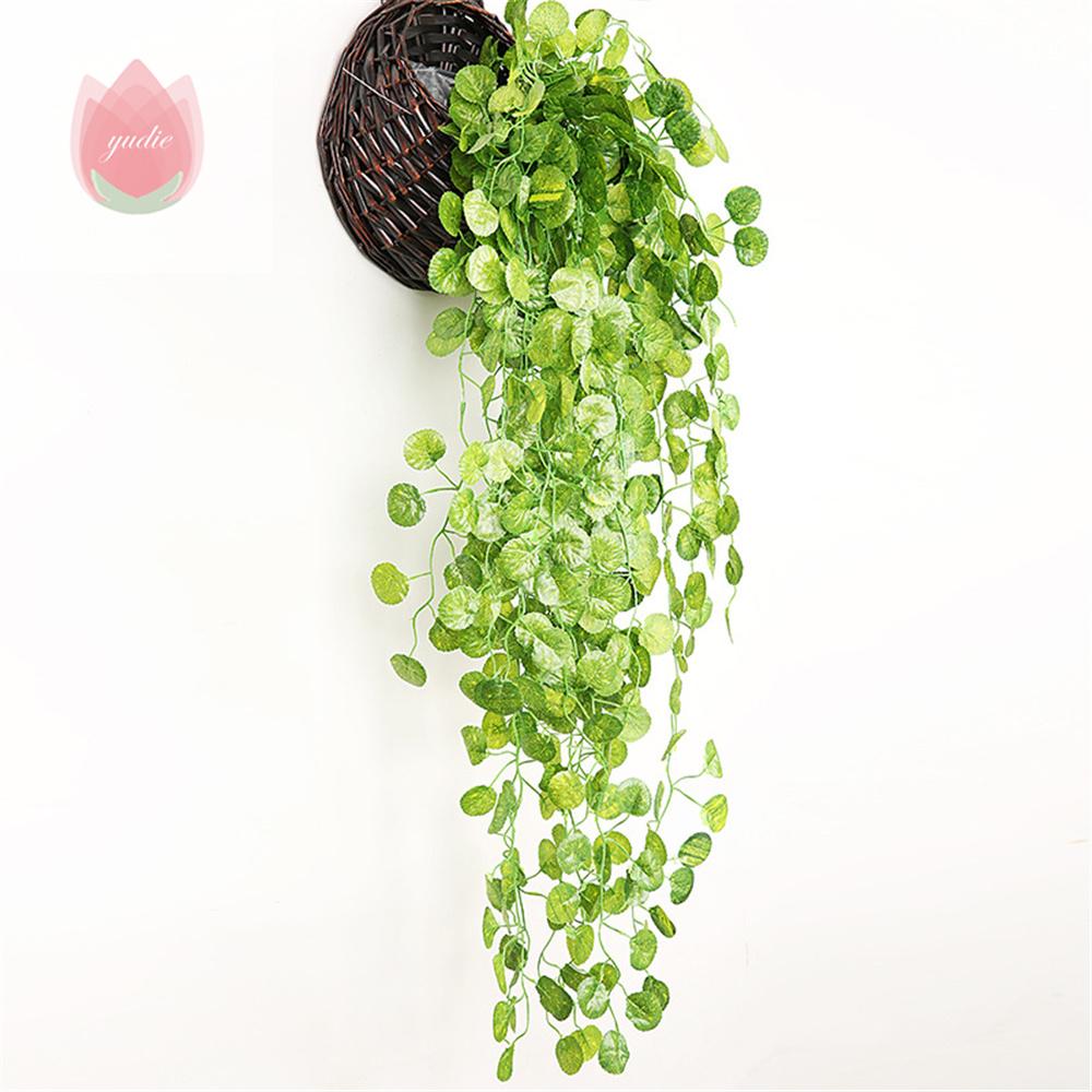 

90CM Artificial Ivy Green Vine Leaves Fake Plant Wall Hanging Grape Garden Party Home Room Decor Wedding Christmas Decoration