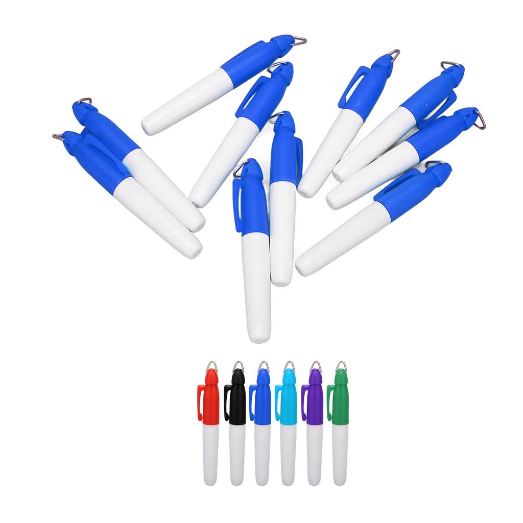 10pcs Golfing Marker Pen Oil Based Waterproof Portable Ball Line Marker Tool Ball Alignment Tool for