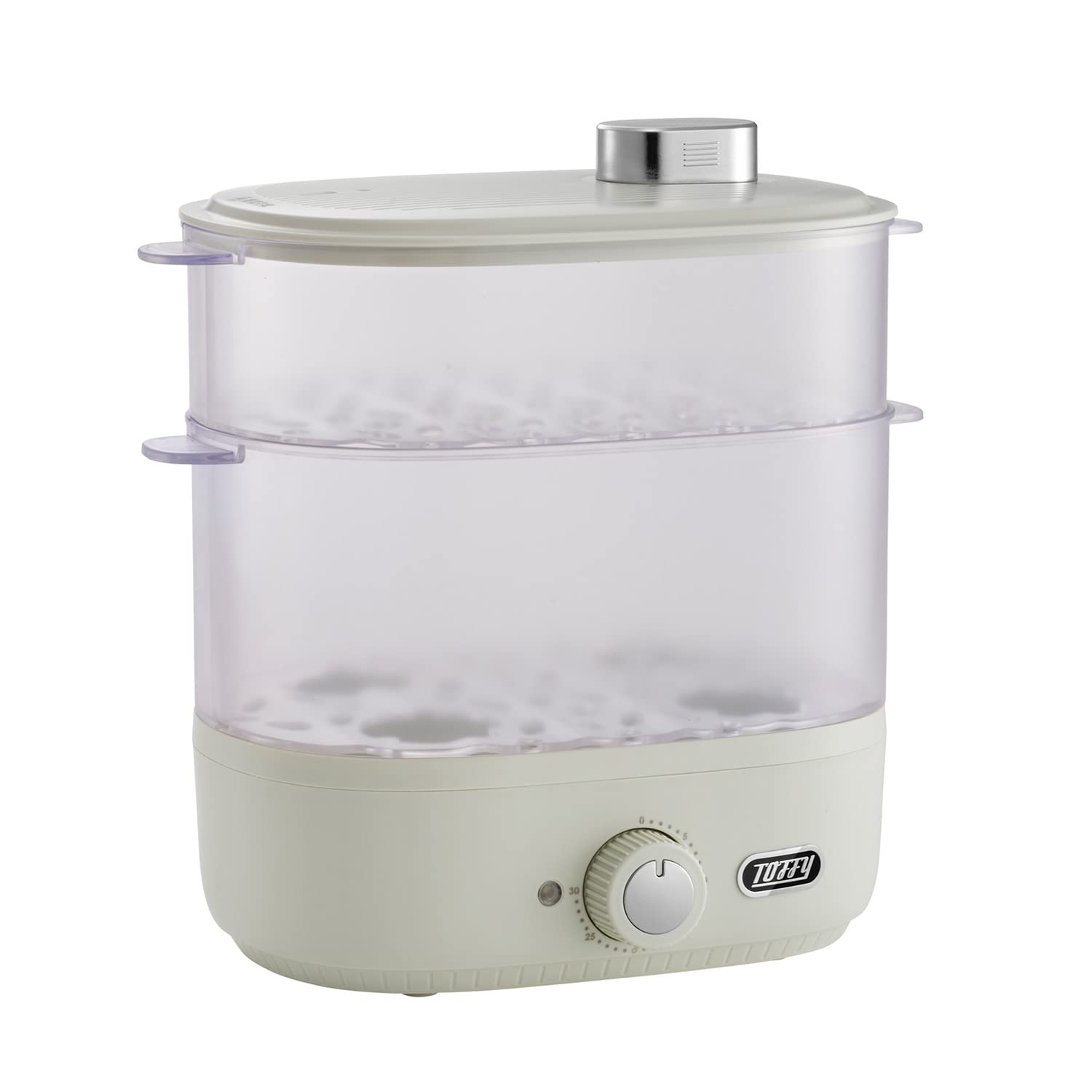 

Компактная пароварка Приготовление на пару Приготовление сверху и снизу одновременно Таймер Чаша для приготовления Варка Детское питание [Toffy] K-FS1 (Пепельно-белый) блюда, Здоровый, время,