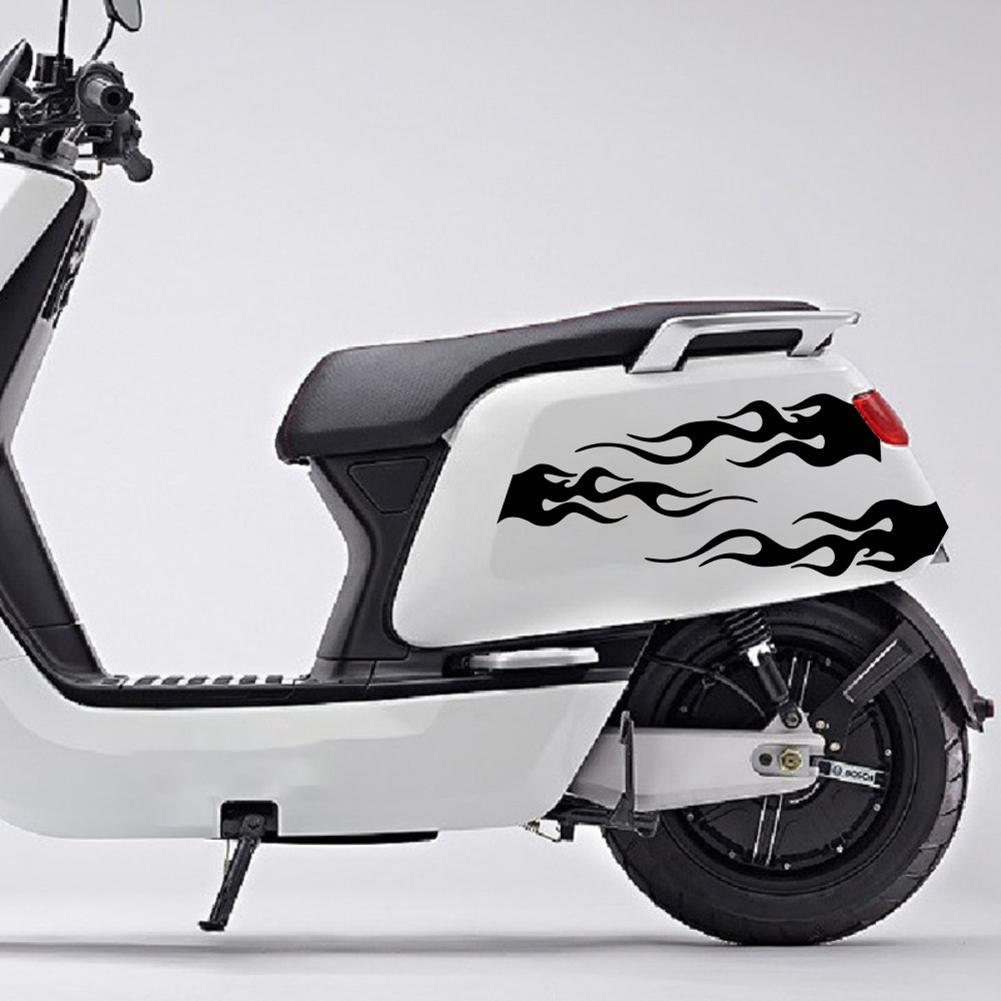 Motorrad Aufkleber Flamme Muster Auto Körper Modellierung Dekorative Aufkleber Universal D-2107