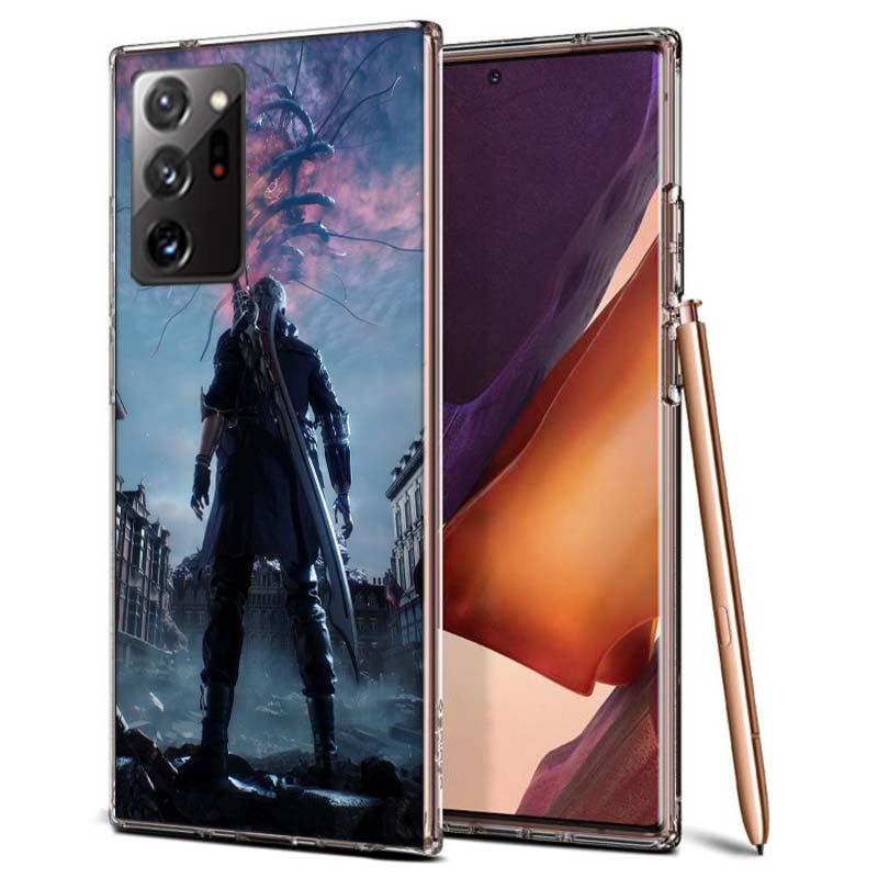 D-Devil May Cry DMC Phone Case for Samsung A55 A35 A25 A15 A07 A05S A16 A17 A26 A36 A37 A56 A57 Galaxy Note 20 10 A50S A71 A51 A
