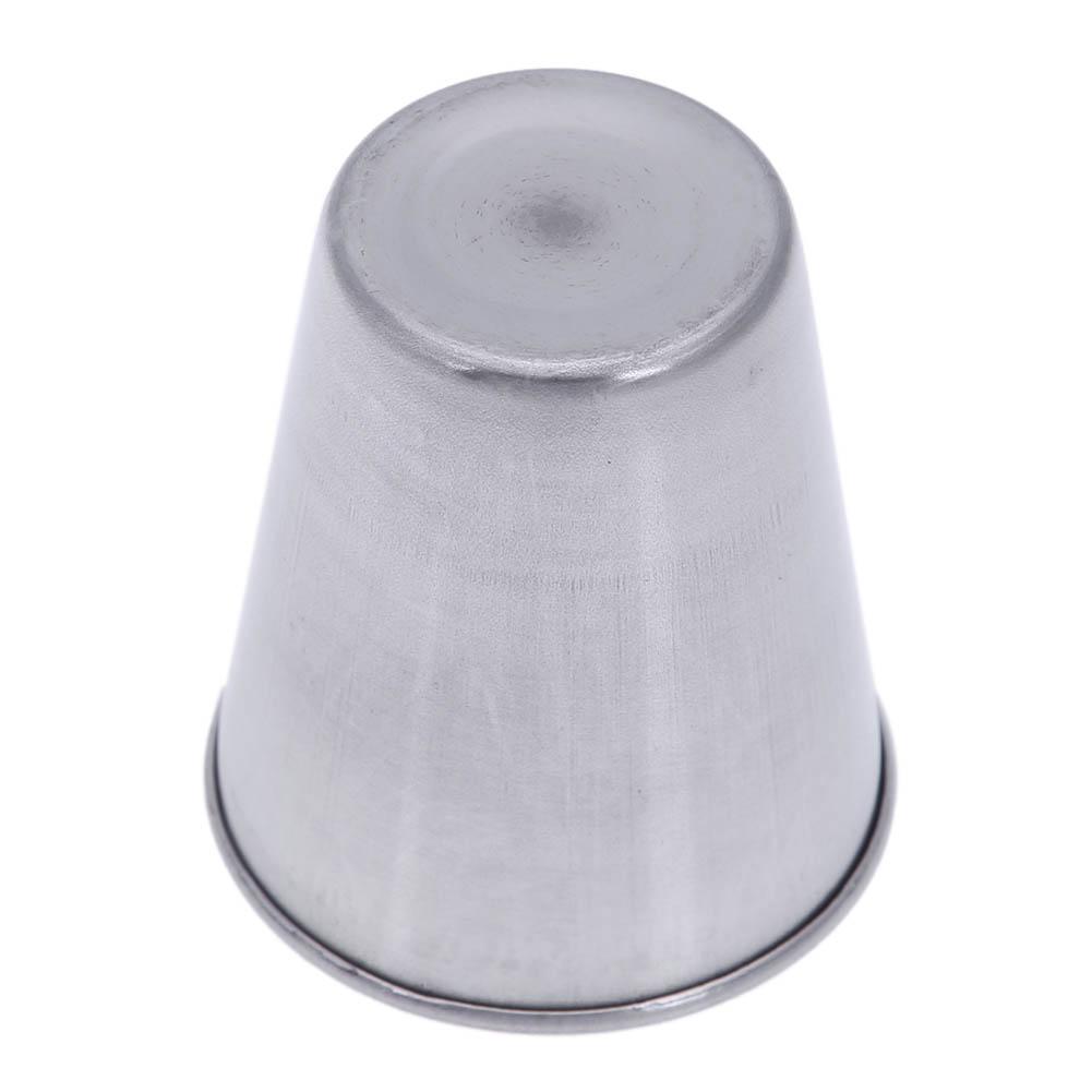 4 Stück Kaffee-Tee-Tasse mit Lederbezug Edelstahl Mini Bierkrüge Bruchsicher Outdoor Reisebecher für Whiskey Tequila Likör