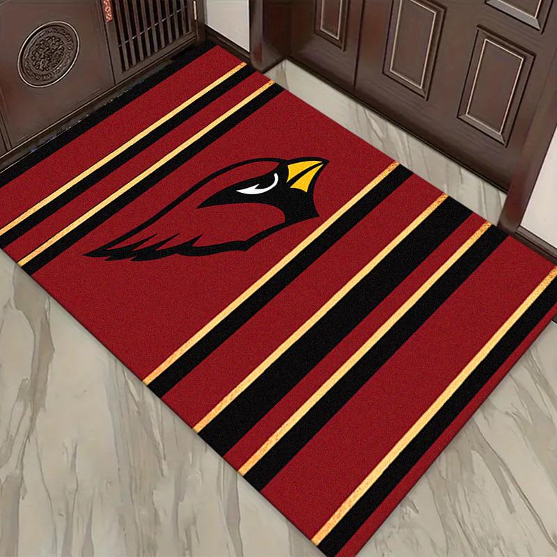 Arizona Cardinals Logo Carpet Rug for Living Room Bedroom Home Sofa Decoration,Kids Play Non-slip Floor Mat