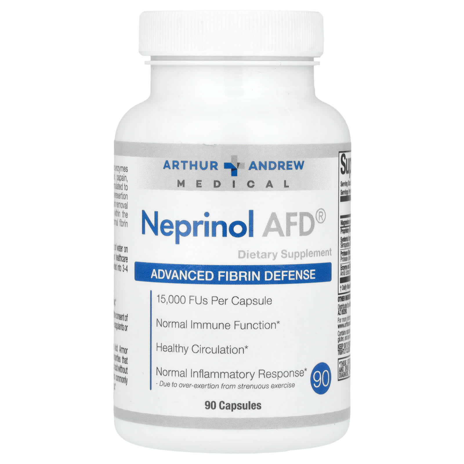 

Neprinol Afd, Advanced Fiber Defense, 500 Mg, 90 Tablets