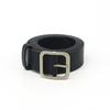Fashionable Style Korean Black Pu Belt For Men And Women Perfect For Outfits Everyday