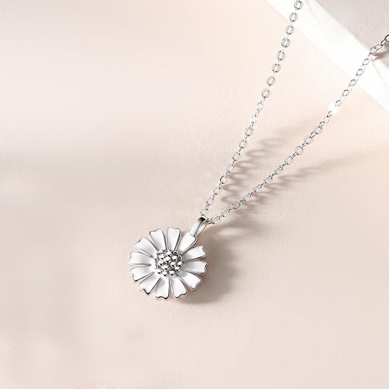 Tancise S925 Sterling Silver Luxury Personality Pendant Necklace Women's Classic Tide Necklace