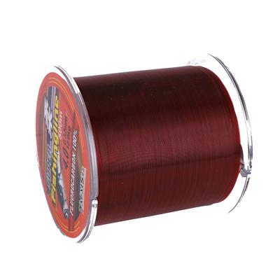 Linie de pescuit de 500 m, de înaltă calitate, 100% nailon, transparent, nu fluorocarbon, echipament de pescuit multifilament