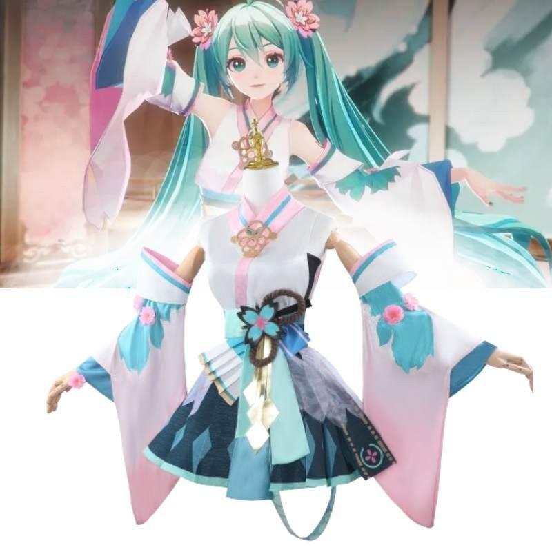 Vocaloid Hatsune Miku Cosplay Costume Yin Yang Master Awakening Pre-cosplay Sweet Style