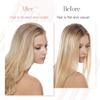 2Pcs Volumizing Hair Claw Clips&10Pcs Hair Ties Styling Accessories for All Hair Types,No-Trace Hair Root Lifting Clips Women