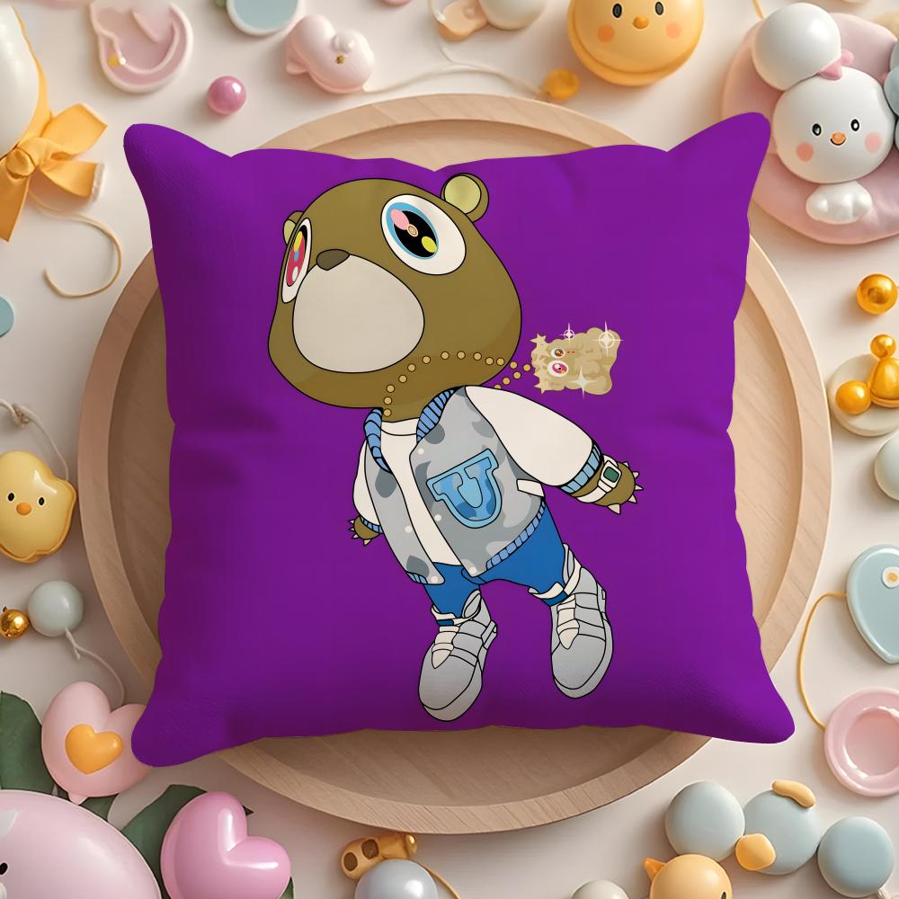 Singer K-Kanye Omari West Cushion Cover Home & Car Multi-Scene Pillow Cover - Reversible, Soft & Durable for Daily Use