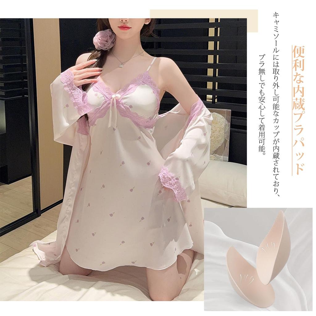 Pajamas Specialty Store Pajamas Polyester Short Sleeve Dress Gown Silk Cute Plain Elegant Soft Room Wear Loungewear Nightgown Camisole Nightgown