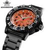 ADDIESDIVE Herren Sport Wasserdichte Quarz-Uhr mit Leuchtendem Zifferblatt.
