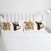 Cartoon Animal Cute Koala Panda White Bedding Set 3pcs Duvet Cover Pillowcase Kids Adult Quilt Cover Double Bed Set Home Textile