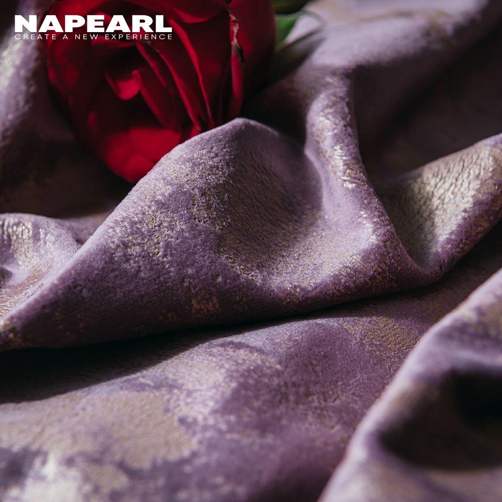 1PC NAPEARL 80% țesătură luxoasă din catifea opaca cu draperii proces de ștanțare la cald pentru dormitor sufragerie decor acasă